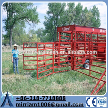 2015 Высококачественная горячая продажа горячего окунания оцинкованная горячекатаная панель / металлический забор фермы скота